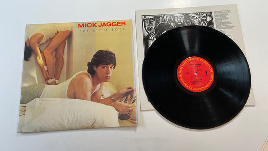 Mick Jagger She's The Boss Used Vinyl LP VG+\VG