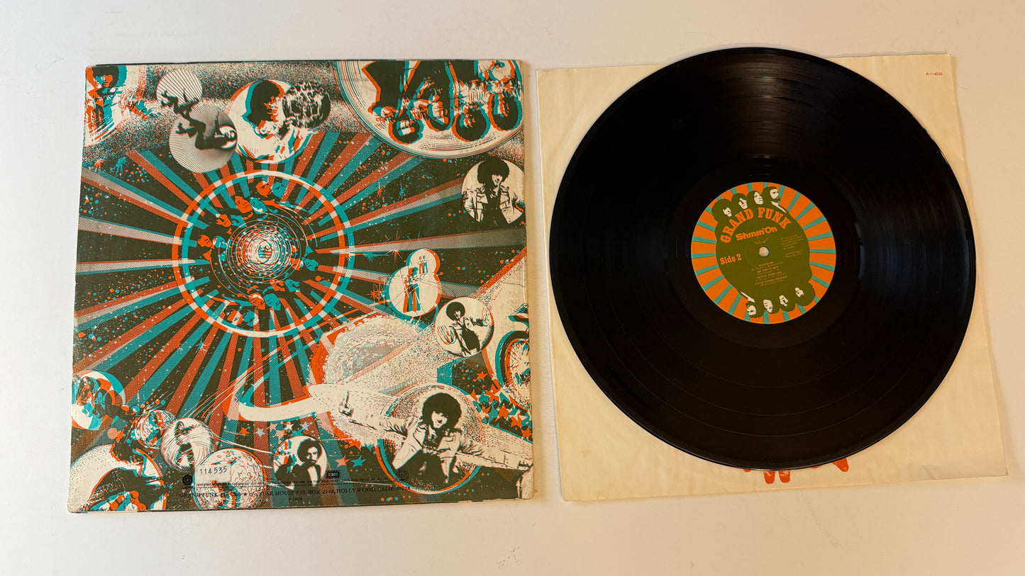 Grand Funk Railroad Shinin' On Used Vinyl LP VG+\VG