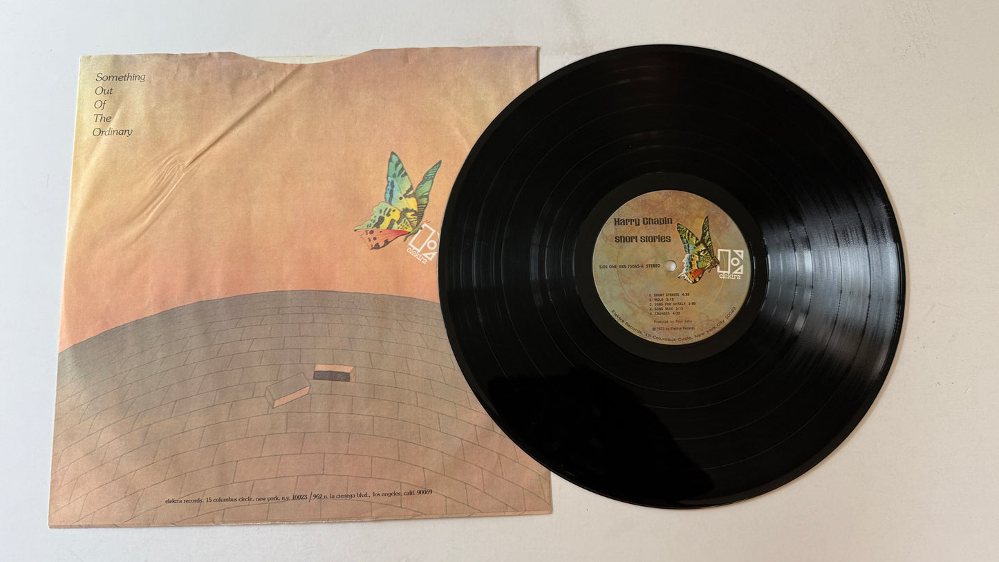 Harry Chapin Short Stories Used Vinyl LP VG+\VG
