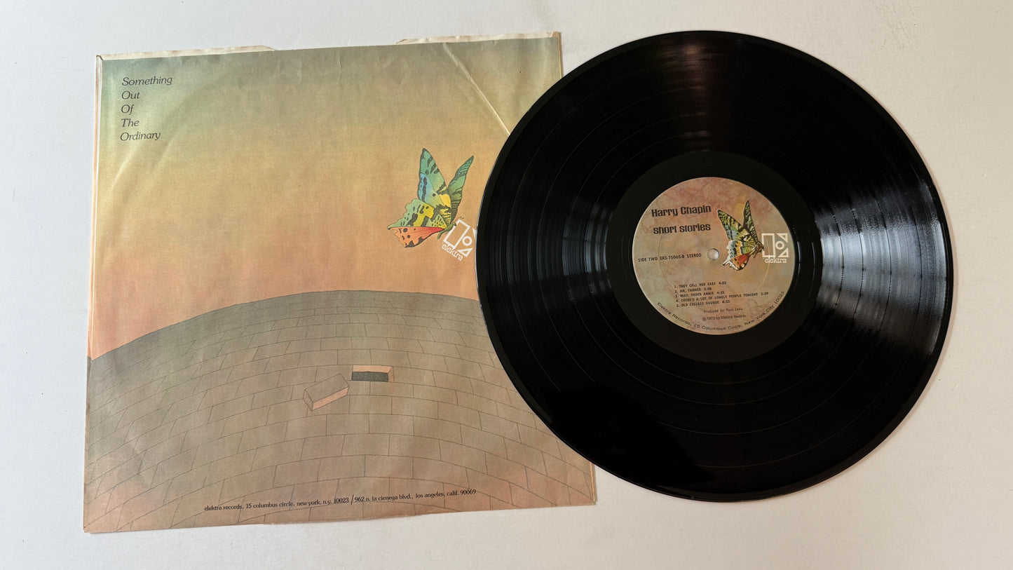 Harry Chapin Short Stories Used Vinyl LP VG+\VG