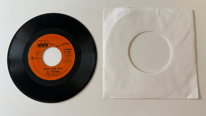 Al Wilson Show And Tell Used 45 RPM 7" Vinyl VG+\