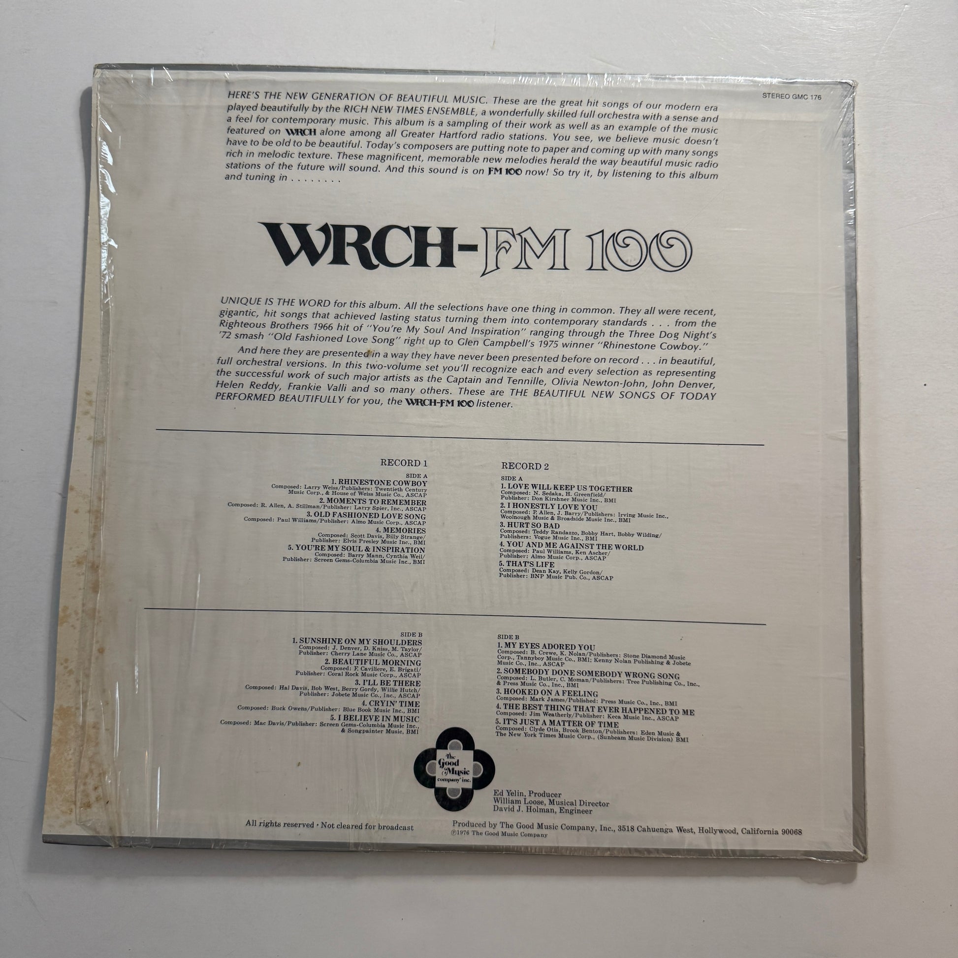 KPOL New Times Ensemble Silver Series Of Beautiful Music Vol. 1 Used Vinyl 2LP VG+\VG+