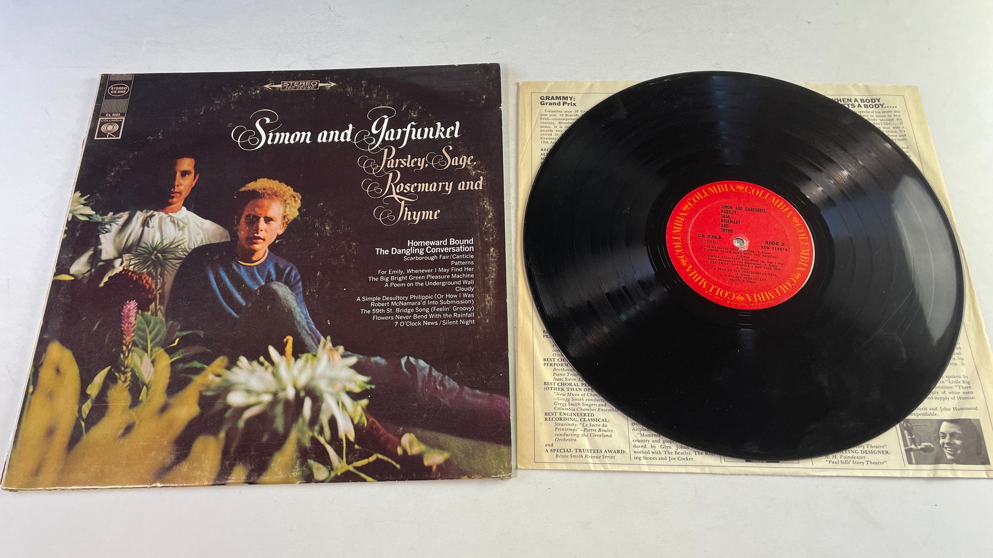 Buy Simon & Garfunkel : Parsley, Sage, Rosemary And Thyme (LP,Album,Reissue)  Online for a great price - Slow Turnin Vinyl