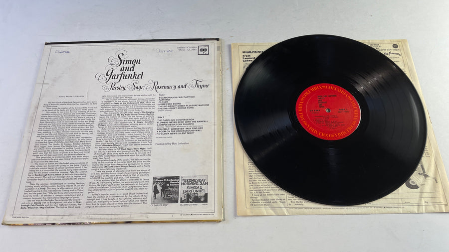 Simon & Garfunkel Parsley Sage Rosemary And Thyme Used Vinyl LP VG+\VG+