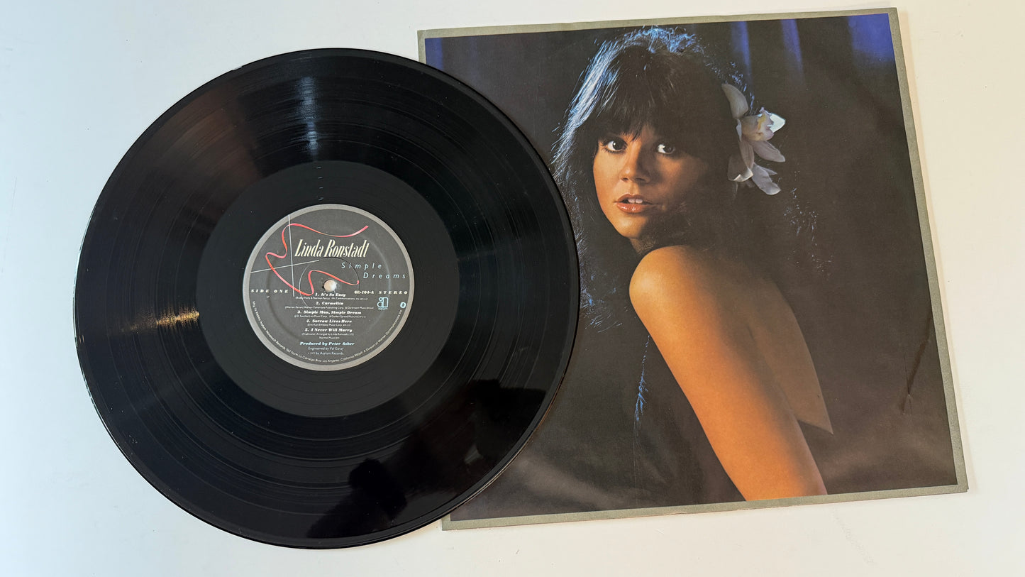 Linda Ronstadt Simple Dreams Used Vinyl LP VG\VG+