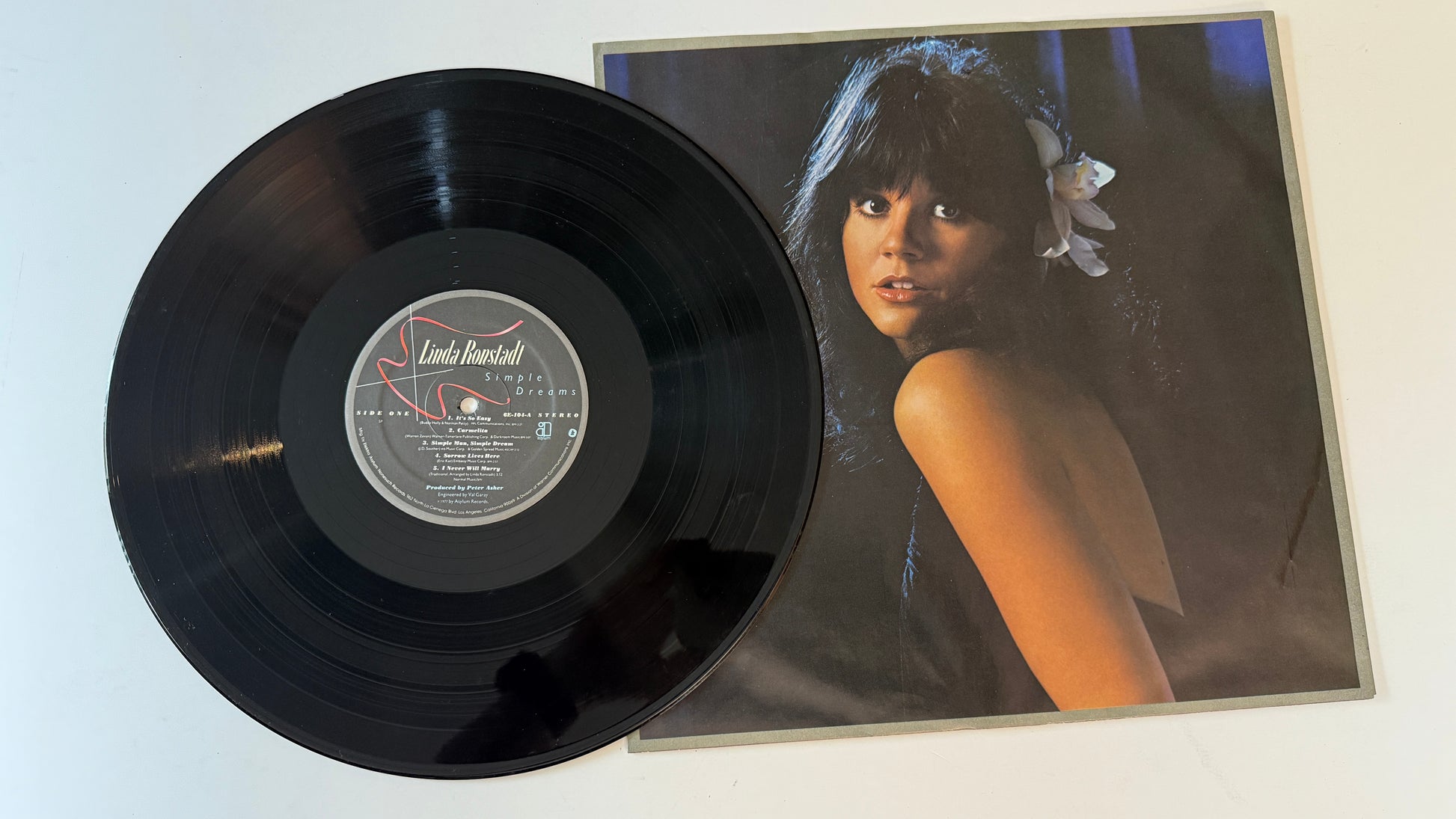 Linda Ronstadt Simple Dreams Used Vinyl LP VG\VG+