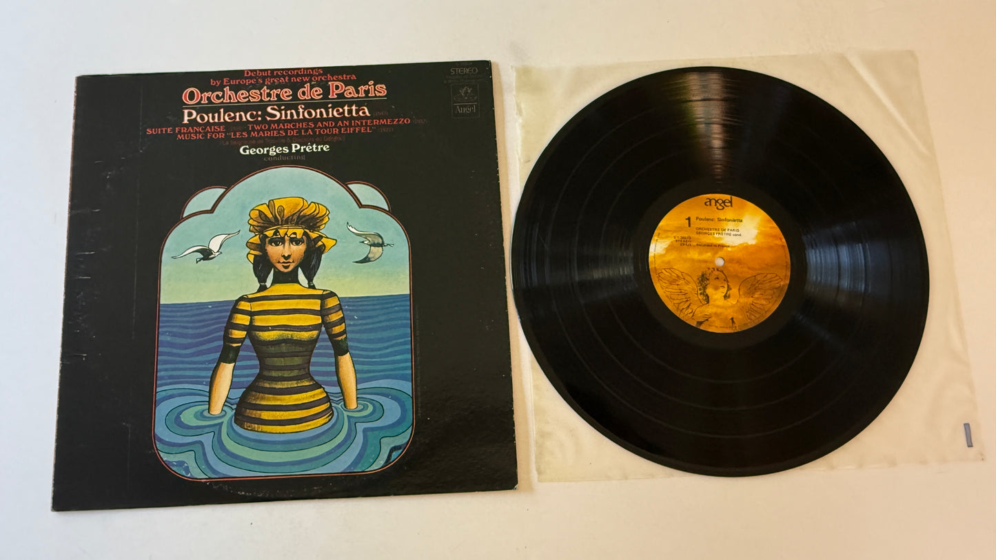 Francis Poulenc Sinfonietta Used Vinyl LP VG+\VG