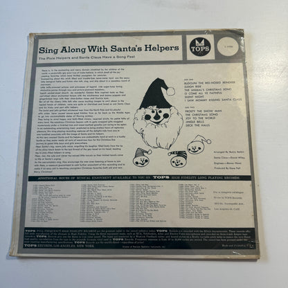 The Pixie Helpers And Santa Claus Sing Along With Santa's Helpers New Vinyl LP M\VG+