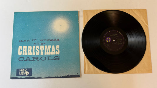 Merrill Womach Sings Christmas Carols Used Vinyl LP VG+\VG+