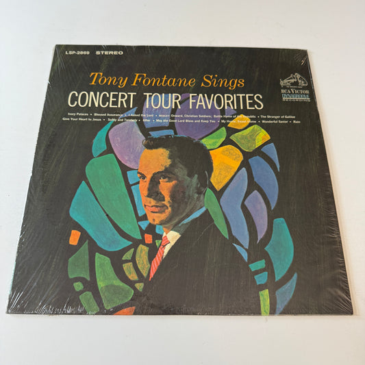 Tony Fontane Sings Concert Tour Favorites New Vinyl LP M\VG+