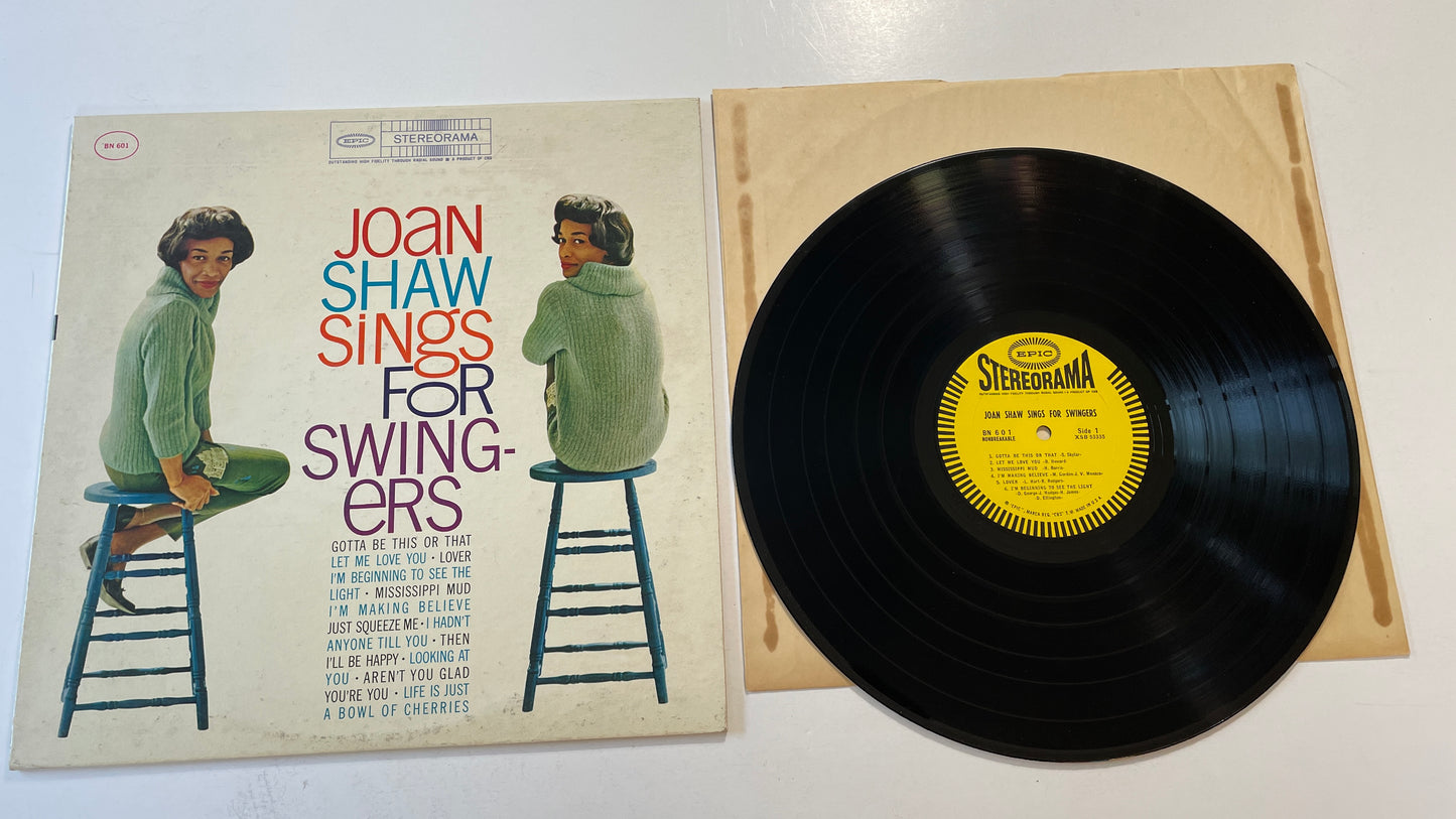 Joan Shaw Sings For Swingers Used Vinyl LP VG+\VG+