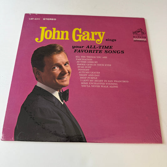 John Gary Sings Your All-Time Favorite Songs New Vinyl LP M\VG+