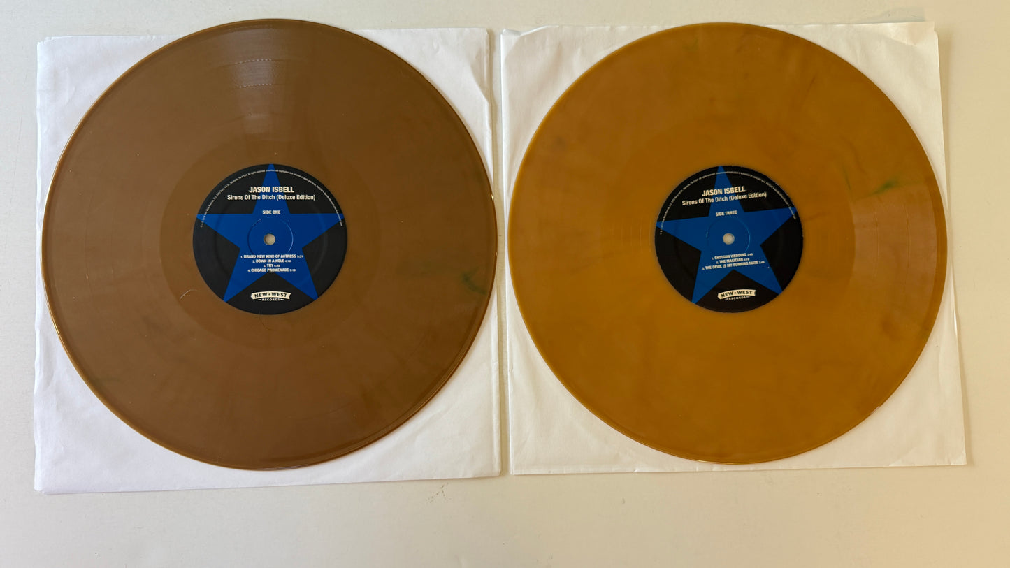 Jason Isbell Sirens Of The Ditch Used Colored Vinyl 2LP VG+\VG+