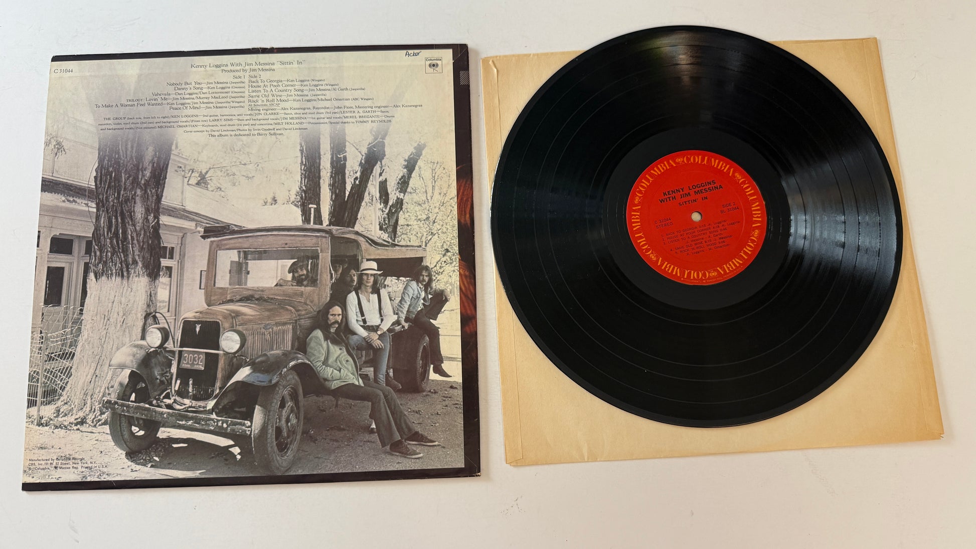 Loggins And Messina Sittin' In Used Vinyl LP VG+\VG