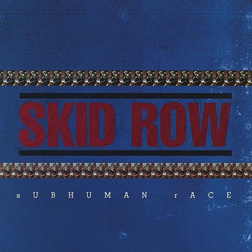 Skid Row Subhuman Race (Blue & Black Marble) New Colored Vinyl 2LP M\M