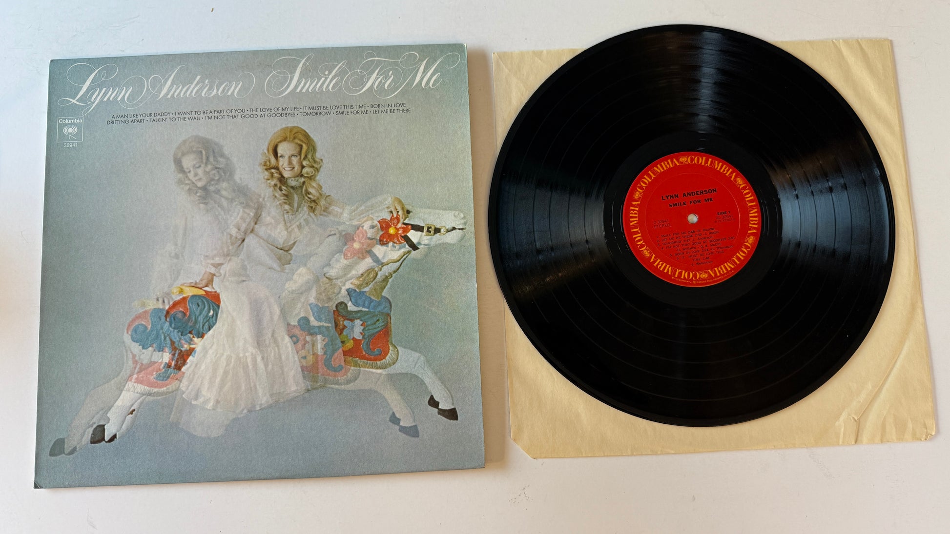Lynn Anderson Smile For Me Used Vinyl LP VG+\VG+