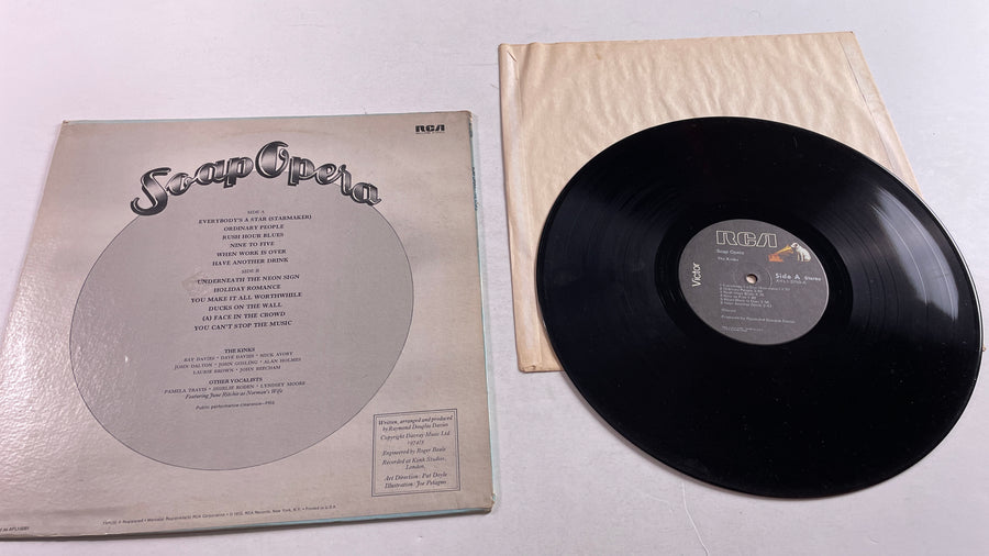 The Kinks Soap Opera Used Vinyl LP VG+\VG