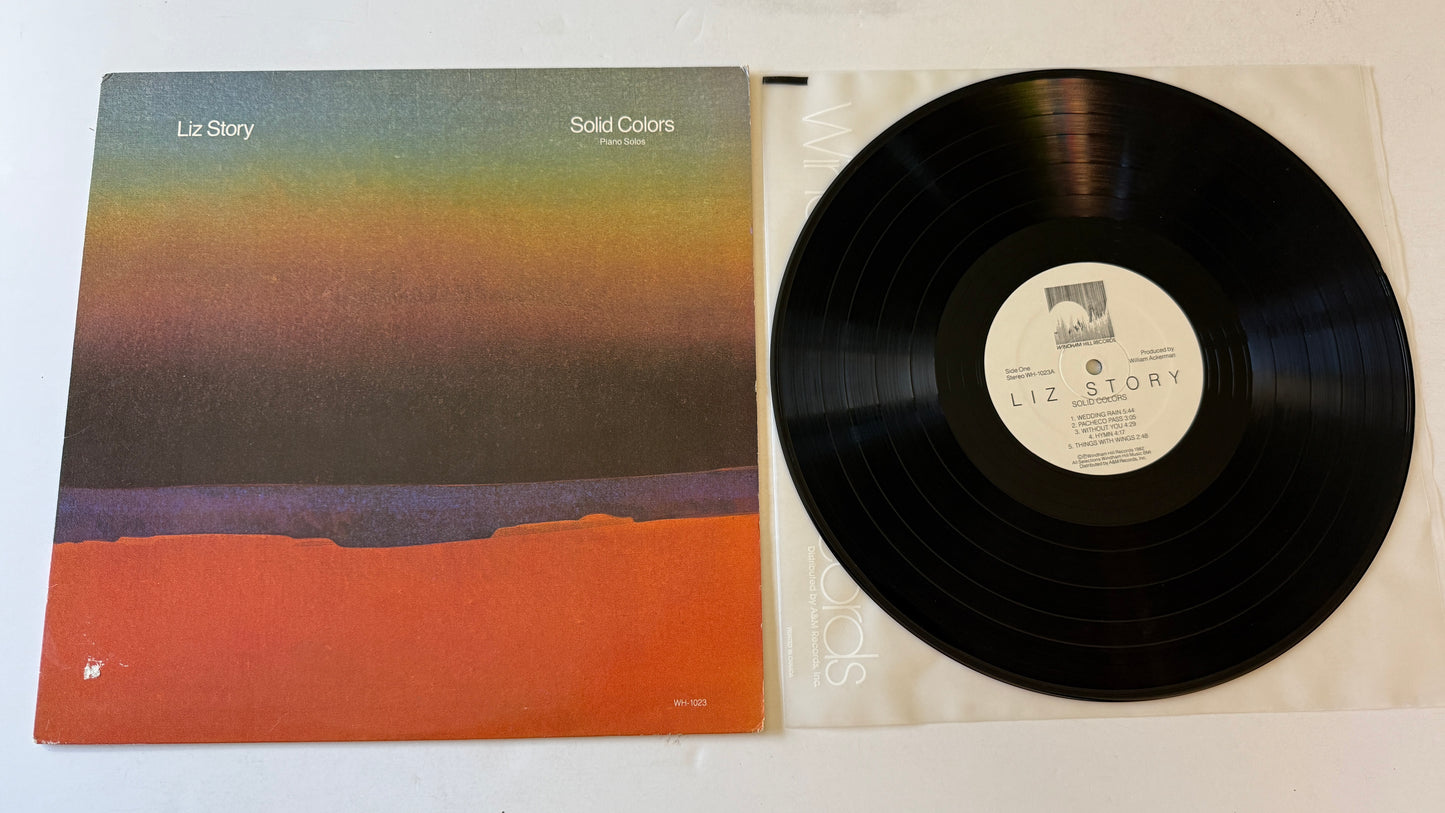 Liz Story Solid Colors Used Vinyl LP VG+\VG