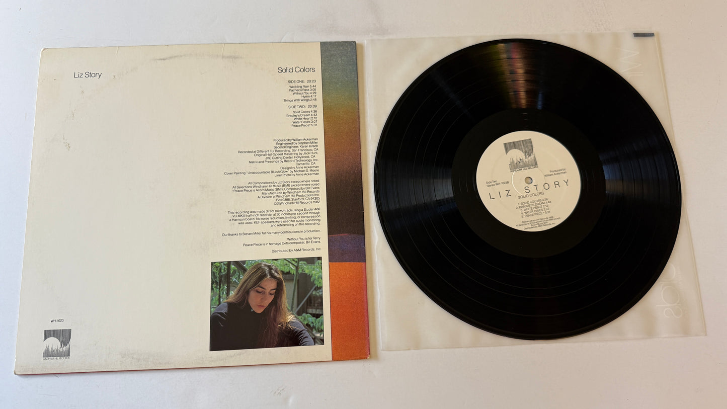 Liz Story Solid Colors Used Vinyl LP VG+\VG