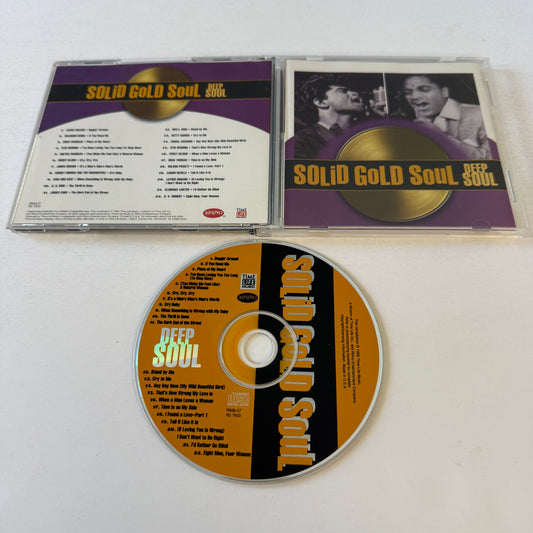 Various Solid Gold Soul Deep Soul Used CD VG+\VG+