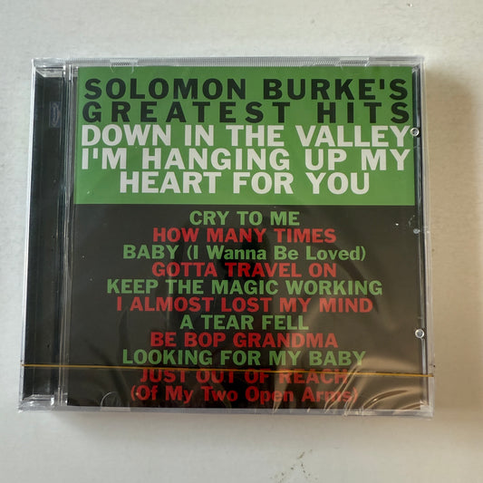 Solomon Burke Solomon Burke's Greatest Hits New Sealed CD M\VG