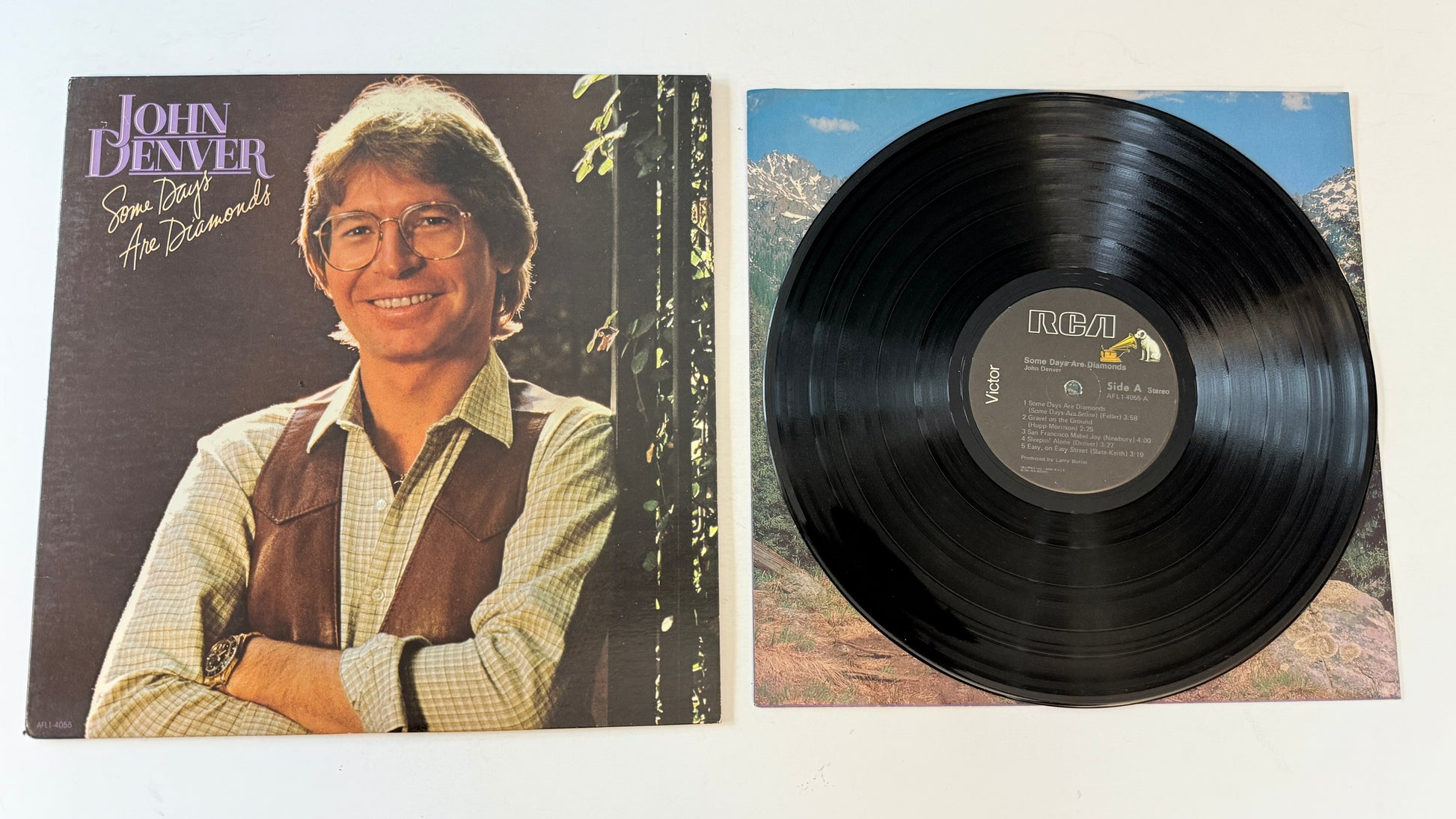John Denver Some Days Are Diamonds Used Vinyl LP VG+\VG