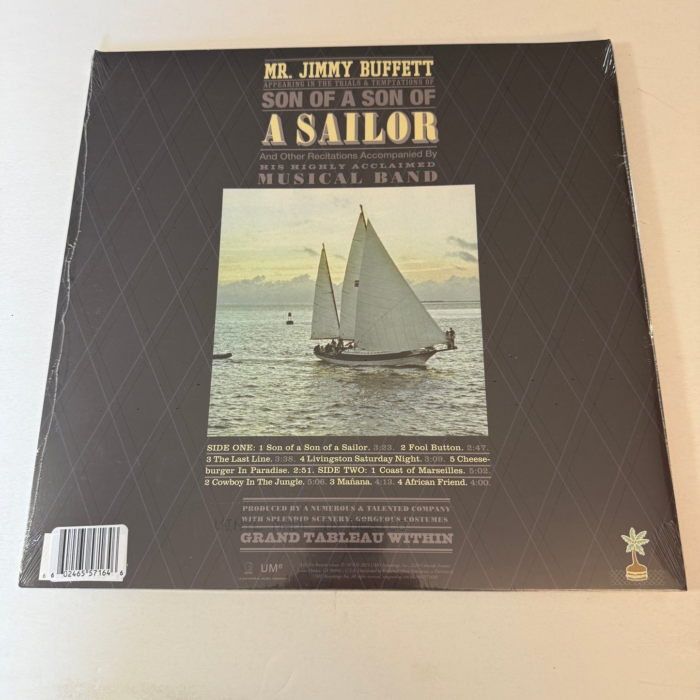 Jimmy Buffett Son Of A Son Of A Sailor New Colored Vinyl LP M\M