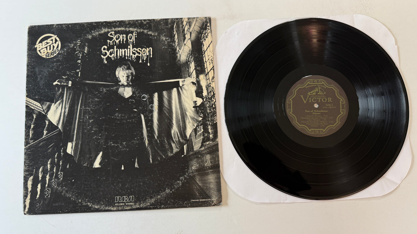 Harry Nilsson Son Of Schmilsson Used Vinyl LP VG+\VG