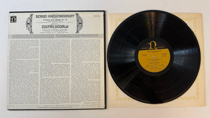 Sergei Rachmaninoff Sonata In G Minor, Op. 19 For Piano And 'Cello / Sonata, Op. 4 For 'Cello And Piano Used Vinyl LP VG+\VG