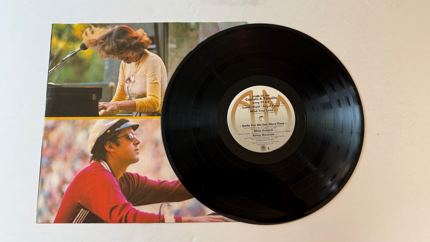 Captain And Tennille Song Of Joy Used Vinyl LP VG+\VG+