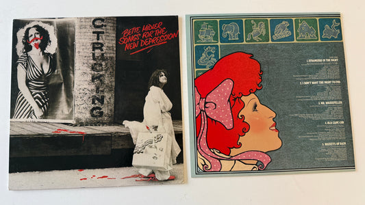 Bette Midler Songs For The New Depression Used Vinyl LP VG+\VG+