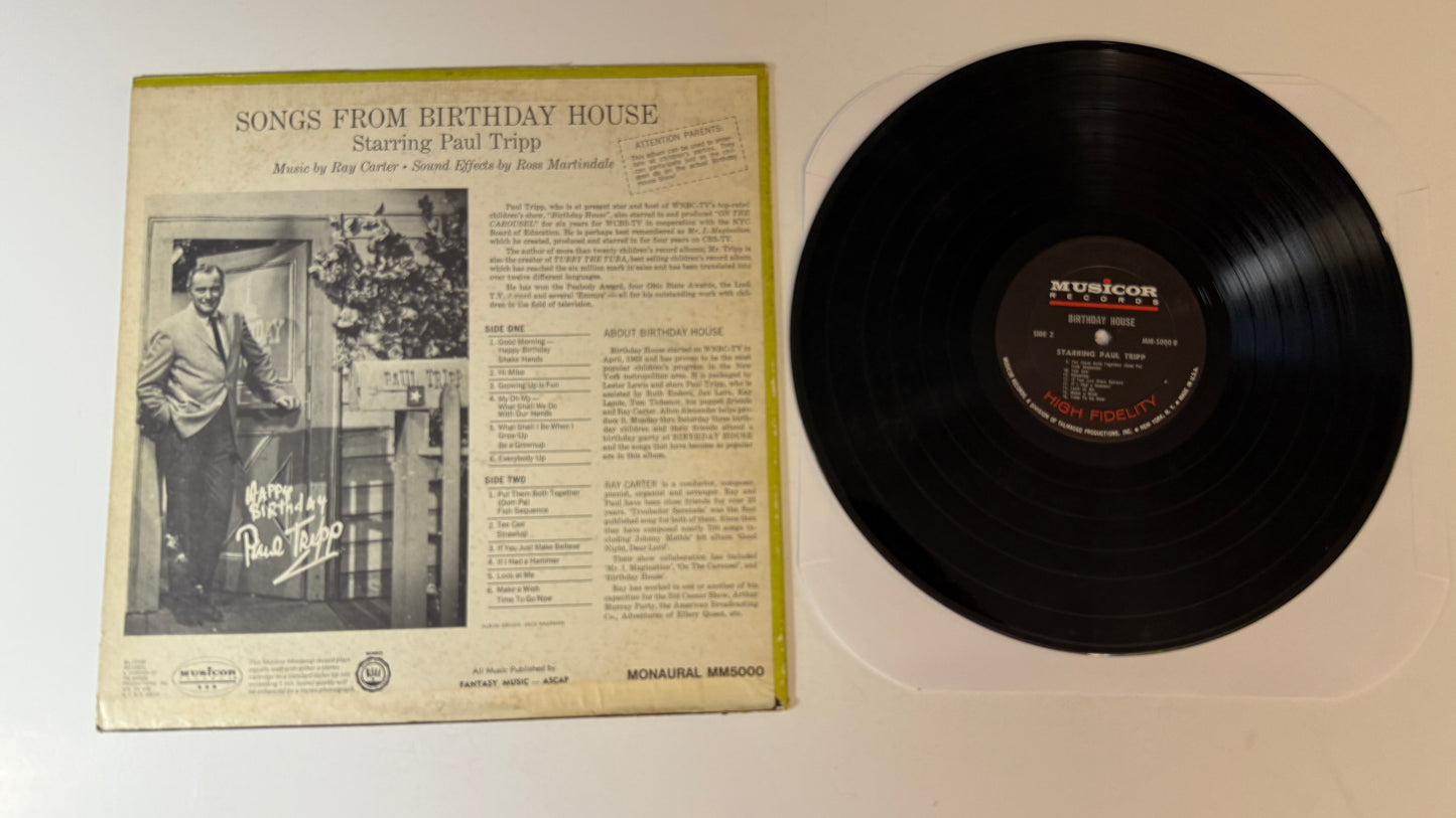 Paul Tripp Songs From Birthday House Used Vinyl LP VG\VG