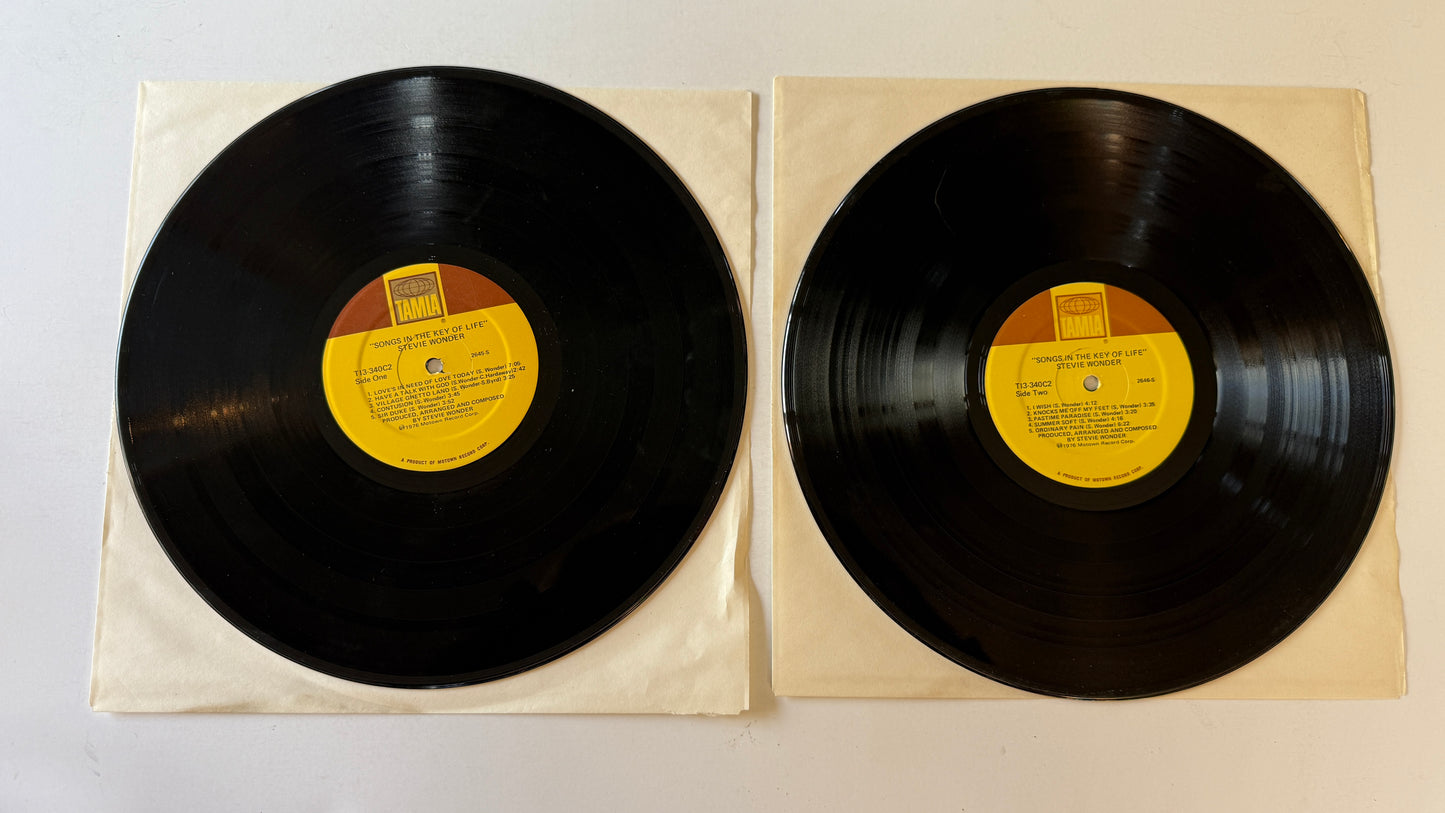 Stevie Wonder Songs In The Key Of Life NO 45!!!! Used Vinyl 2LP VG+\VG