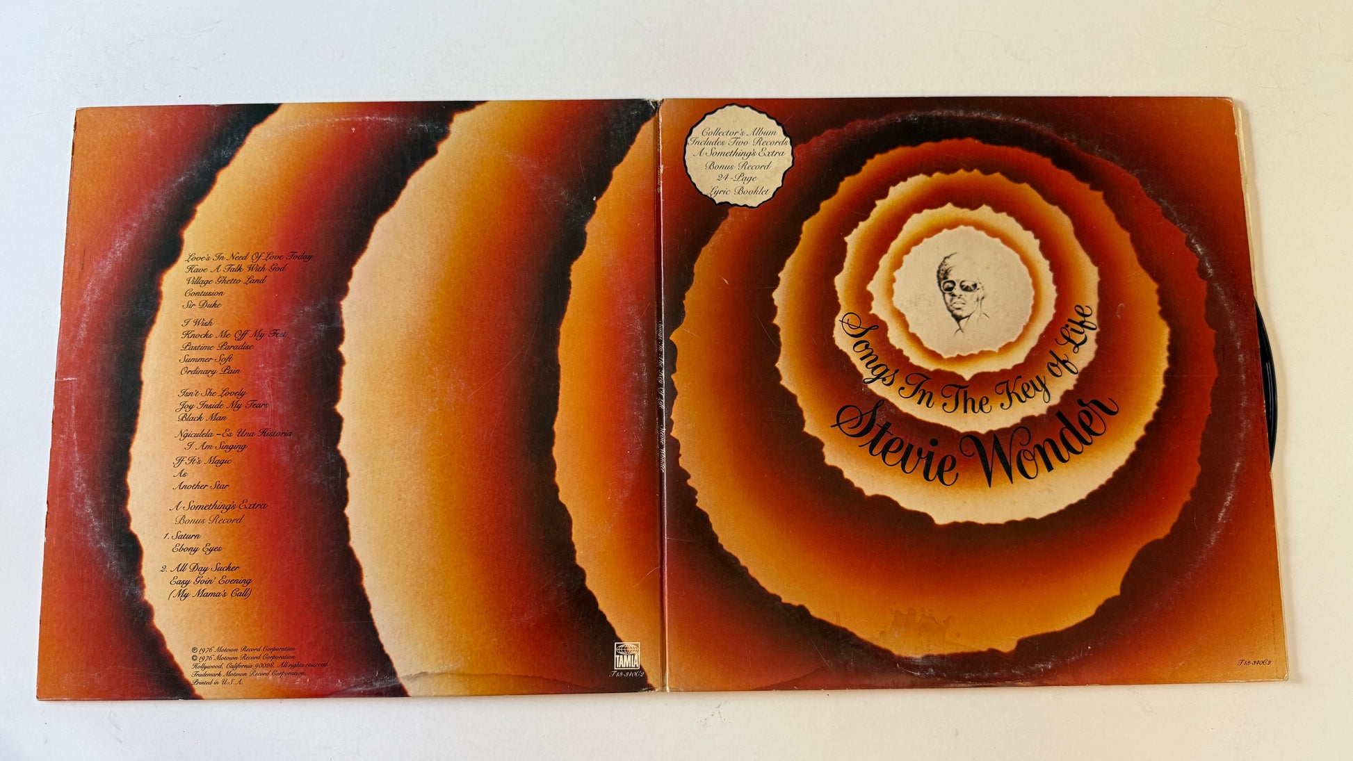 Stevie Wonder Songs In The Key Of Life NO 45!!!! Used Vinyl 2LP VG+\VG