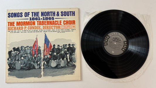 Mormon Tabernacle Choir Songs Of The North And South, 1861-1865 Used Vinyl LP VG+\VG+