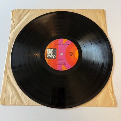 Sonny & Cher Sonny & Cher Live Used Vinyl LP VG+\VG
