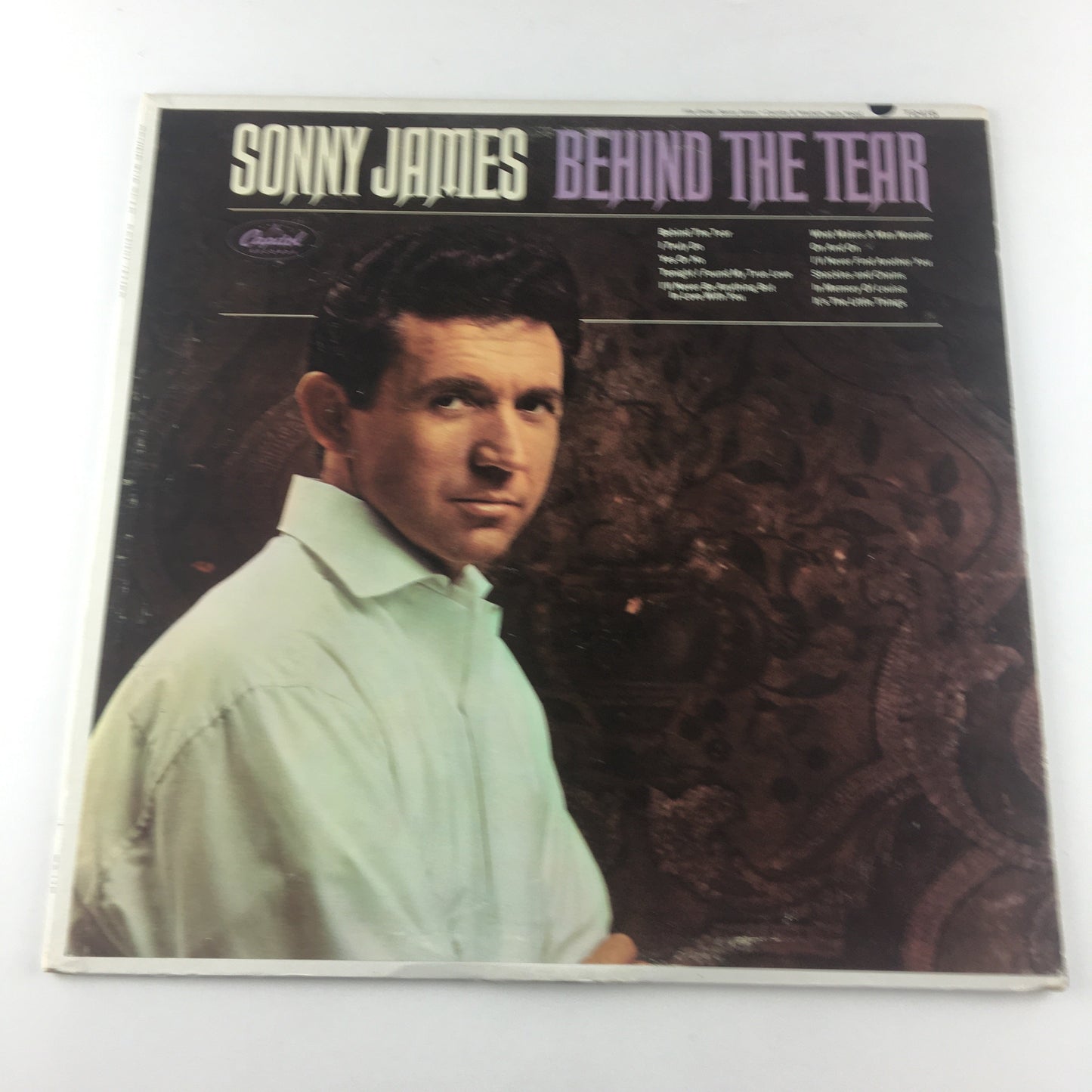 Sonny James Behind The Tear Used Vinyl LP VG\VG