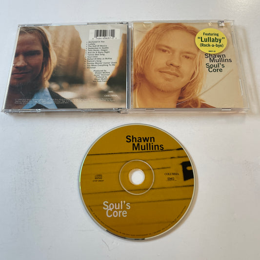 Shawn Mullins Soul's Core Used CD VG+\VG