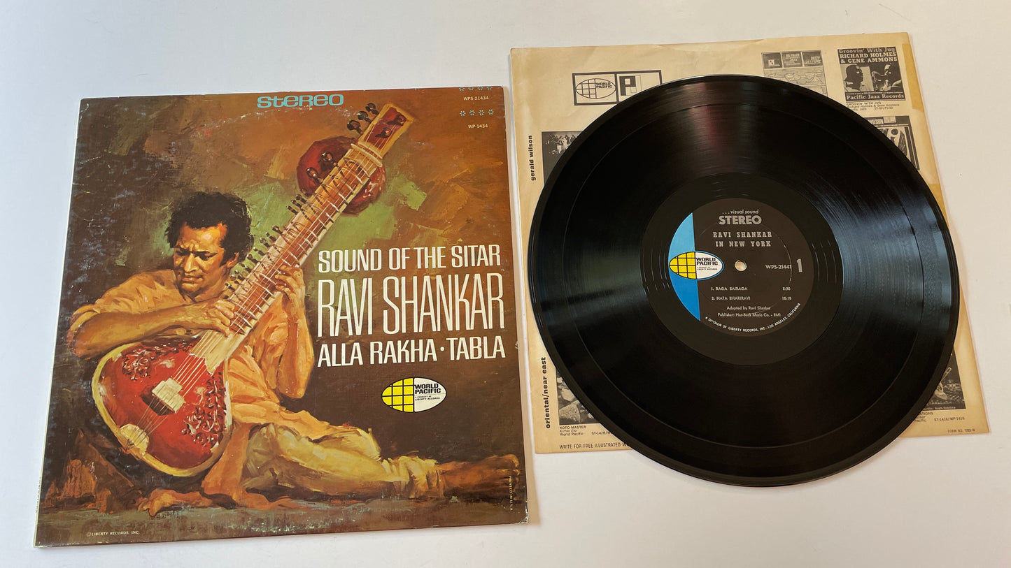 Ravi Shankar Sound Of The Sitar Used Vinyl LP VG+\VG