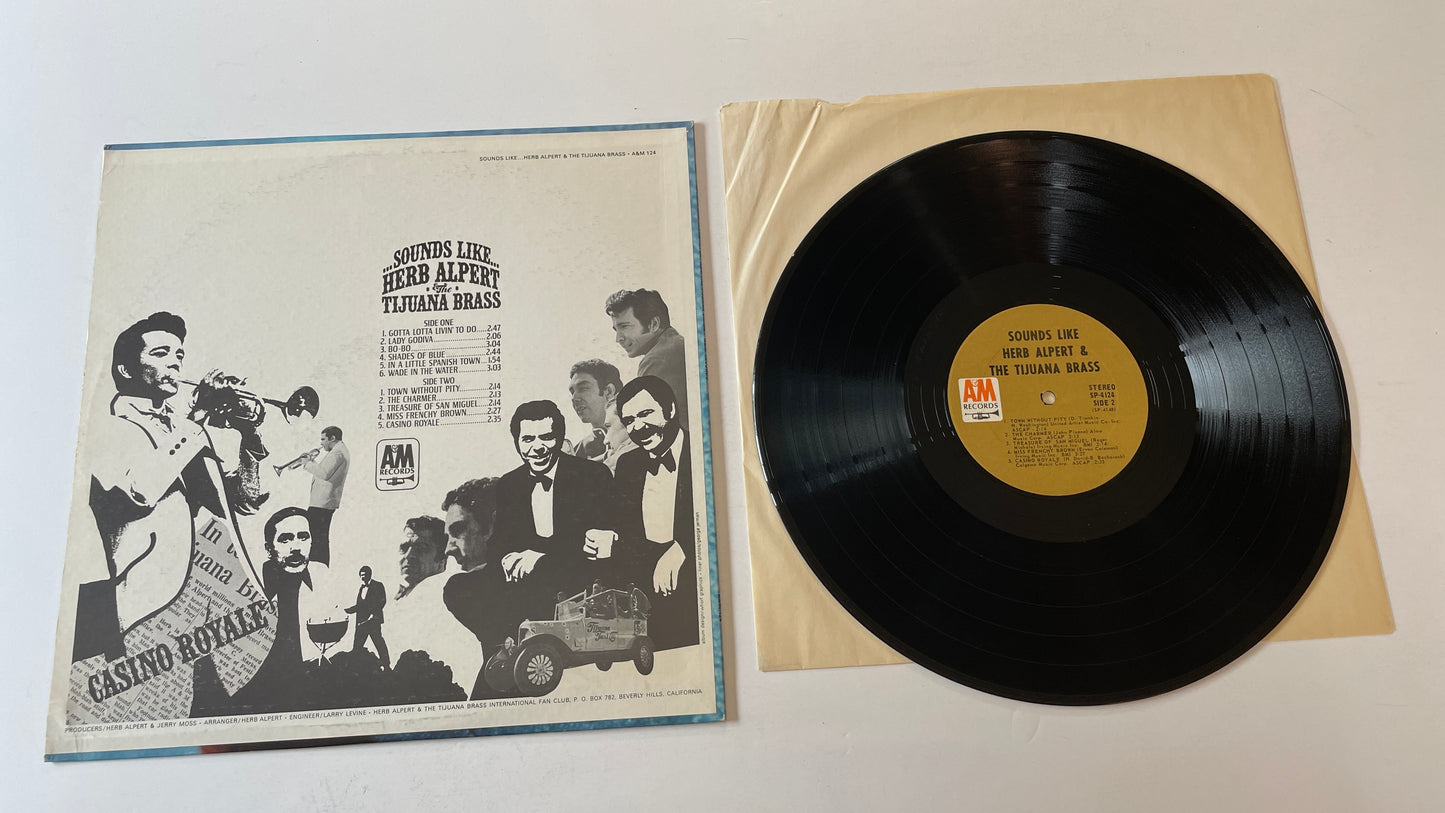 Herb Alpert & The Tijuana Brass Sounds Like...Herb Alpert & The Tijuana Brass Used Vinyl LP VG+\VG+