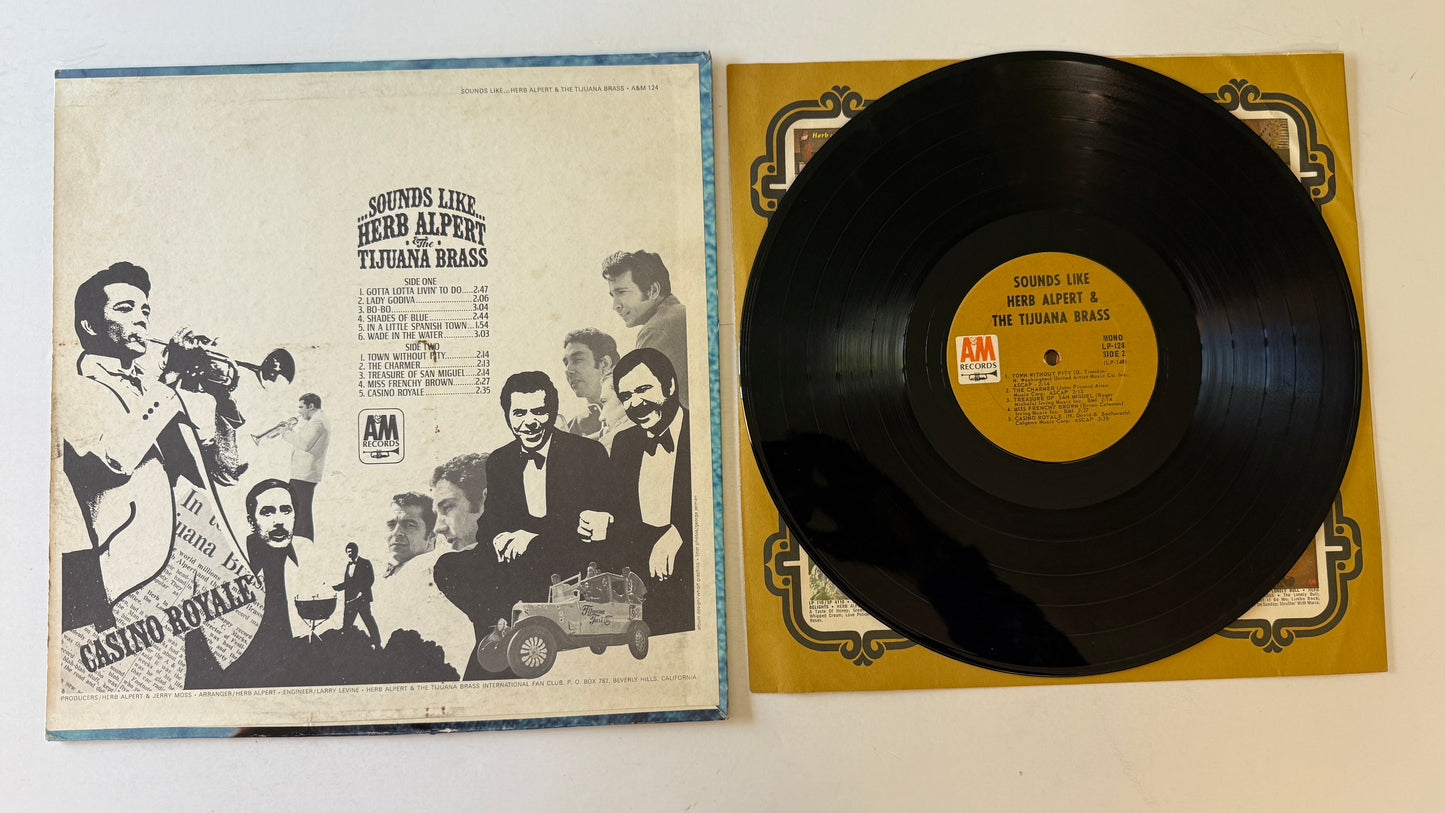 Herb Alpert & The Tijuana Brass Sounds Like...Herb Alpert & The Tijuana Brass Used Vinyl LP VG+\VG