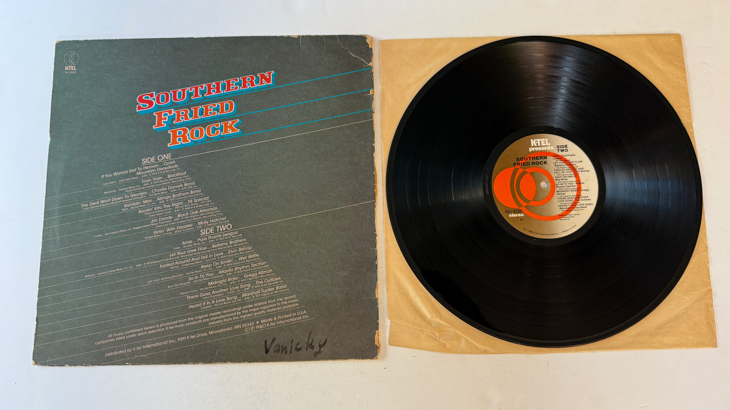 Various Southern Fried Rock Used Vinyl LP VG+\G+