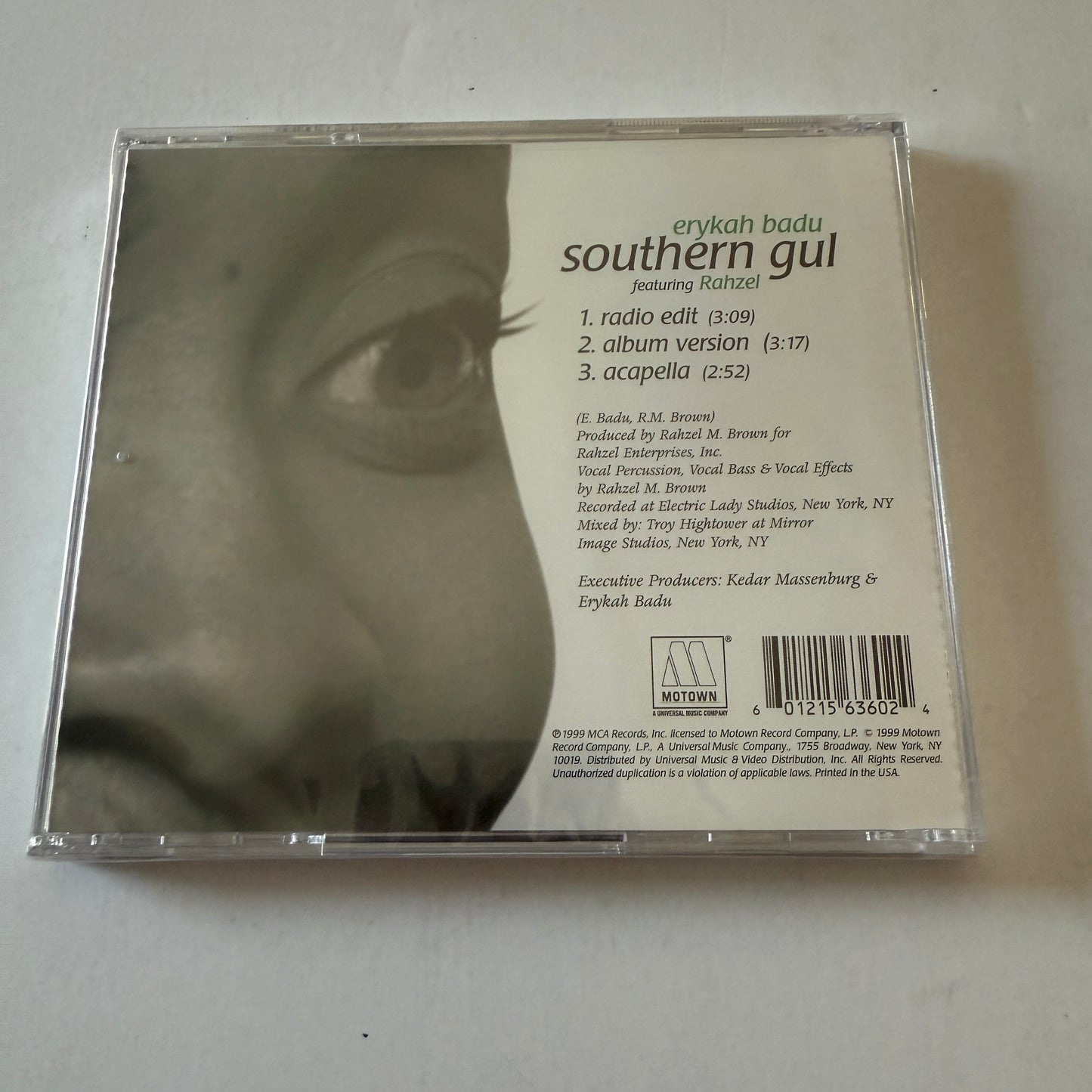 Erykah Badu Southern Gul New Sealed CD Single M\M