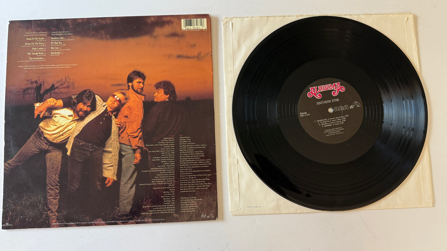 Alabama Southern Star Used Vinyl LP VG+\VG