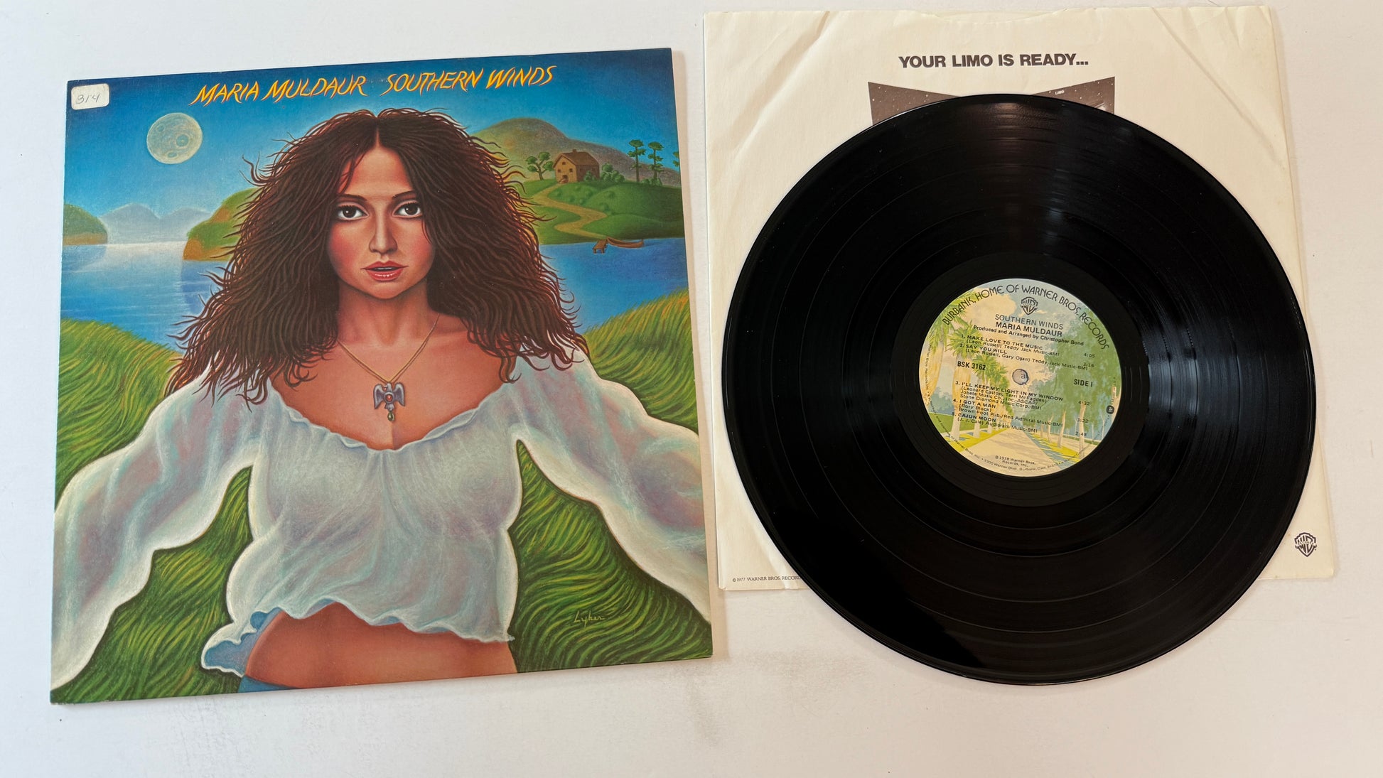 Maria Muldaur Southern Winds Used Vinyl LP VG+\VG