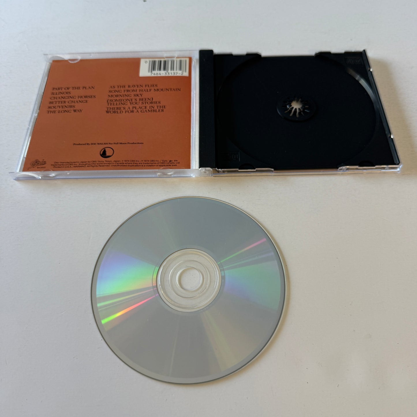 Dan Fogelberg Souvenirs Used CD VG+\VG+