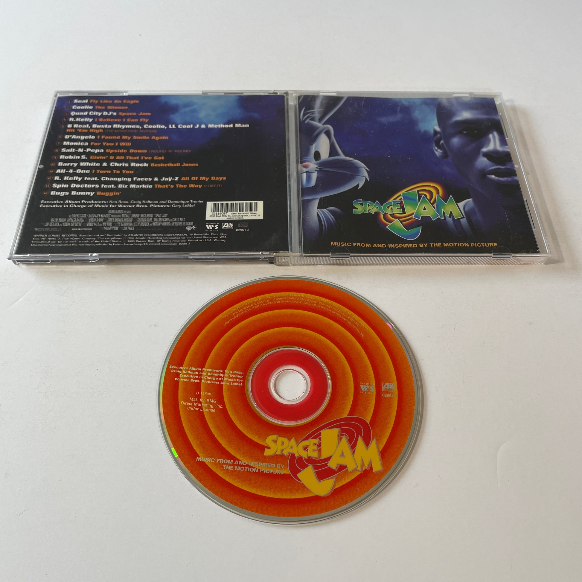 Various Space Jam (Music From And Inspired By The Motion Picture) Used CD VG+\VG+