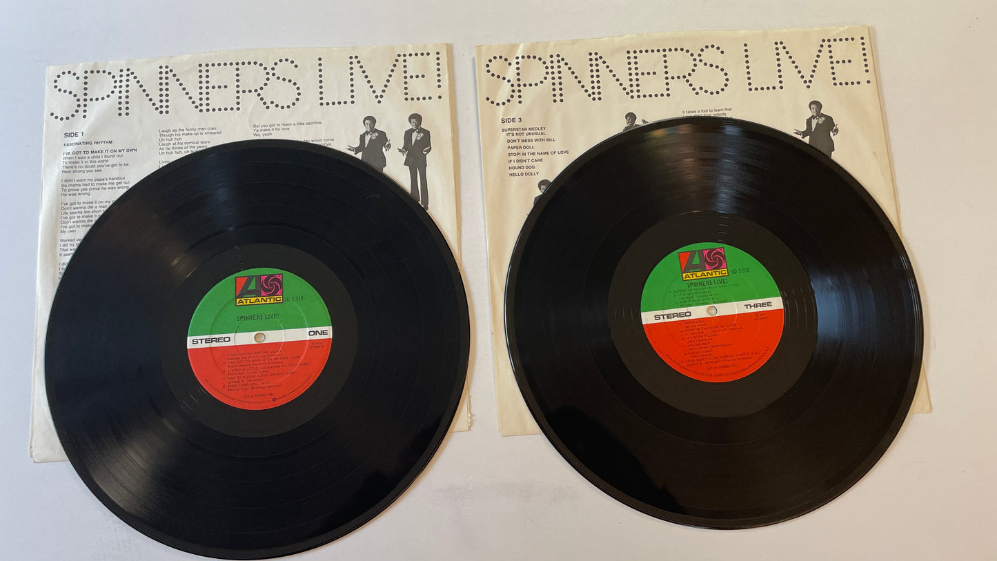 Spinners Spinners Live! Used Vinyl 2LP VG+\VG