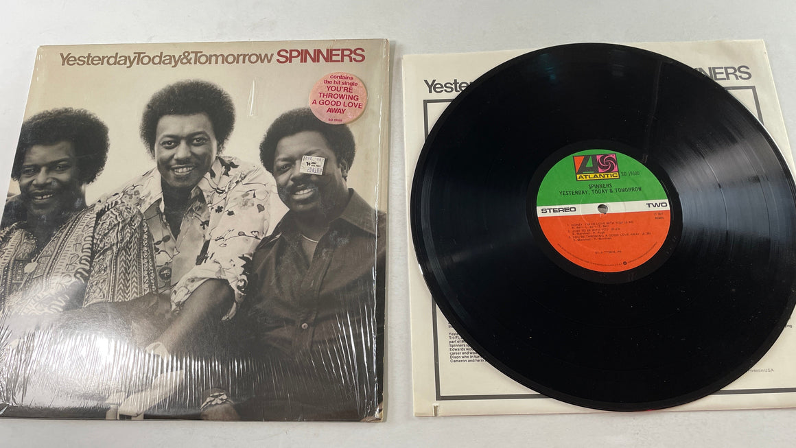 Spinners Yesterday, Today & Tomorrow Used Vinyl LP VG+\VG+