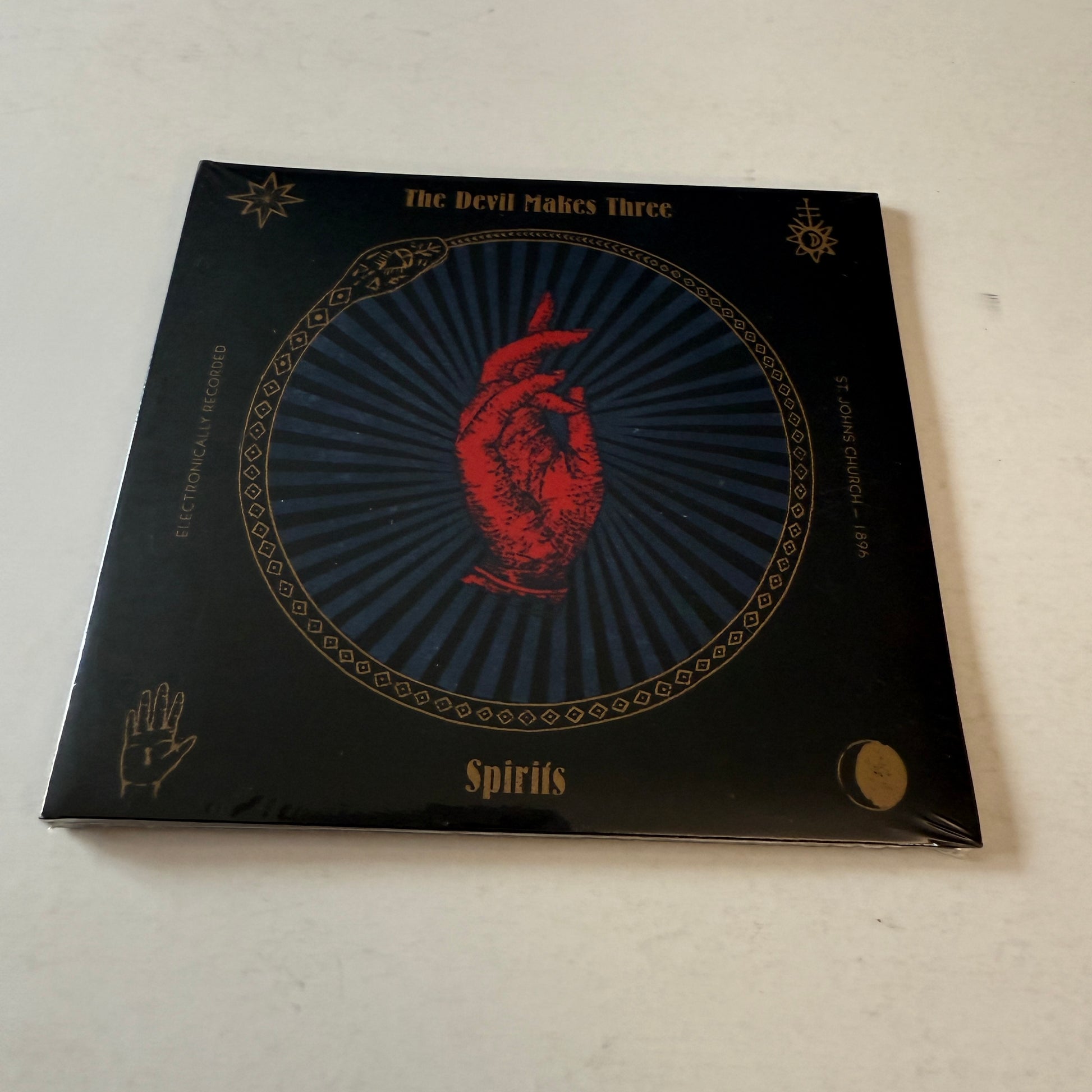 The Devil Makes Three Spirits SIGNED New Digipak Sealed CD M\M
